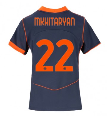 Inter Milan Henrikh Mkhitaryan #22 Tredjetröja Dam 2025-26 Kortärmad